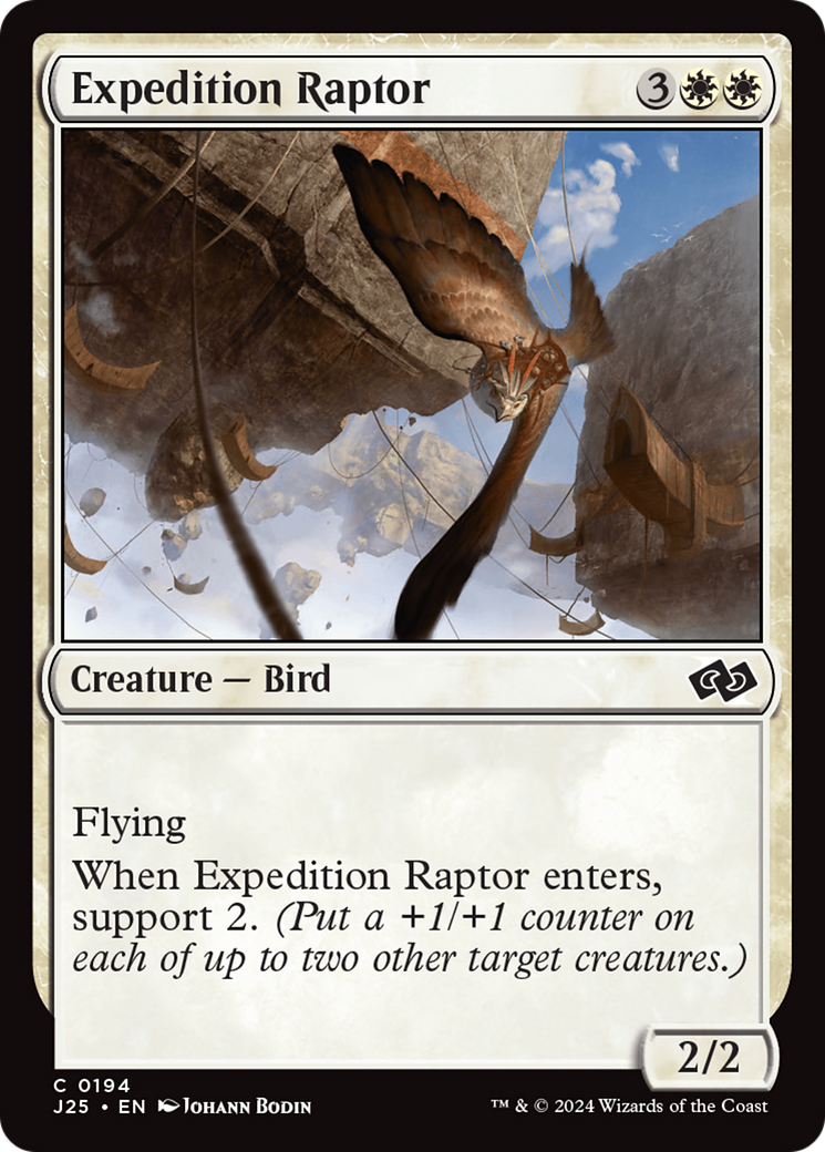 Expedition Raptor [Foundations Jumpstart] | Card Citadel