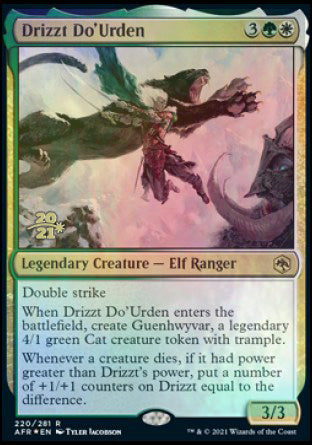 Drizzt Do'Urden [Dungeons & Dragons: Adventures in the Forgotten Realms Prerelease Promos] | Card Citadel