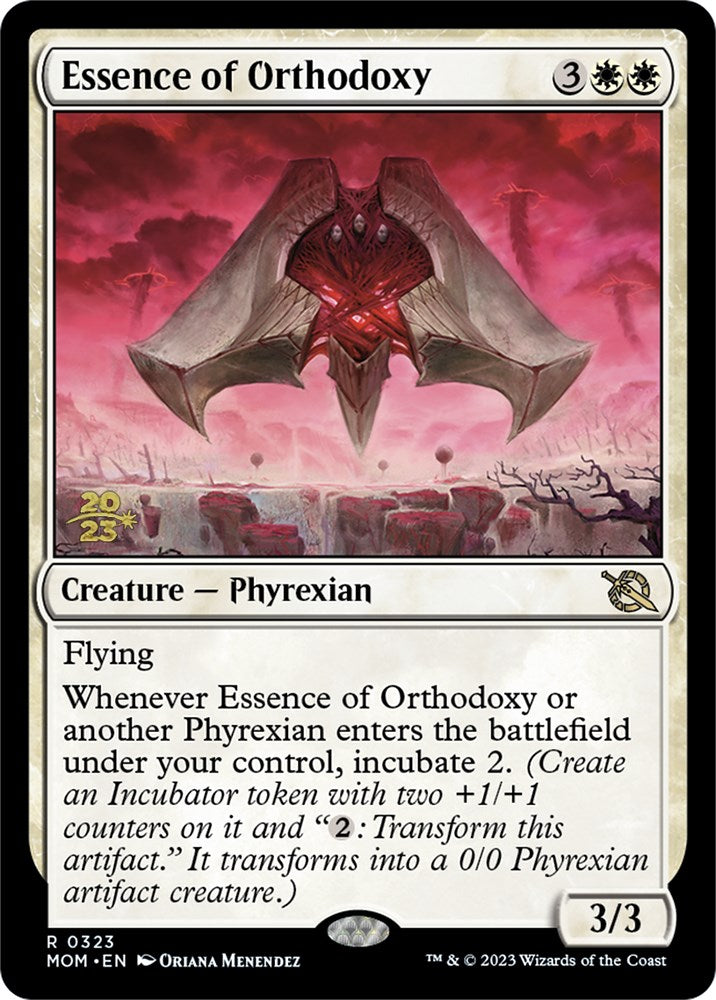 Essence of Orthodoxy [March of the Machine Prerelease Promos] | Card Citadel