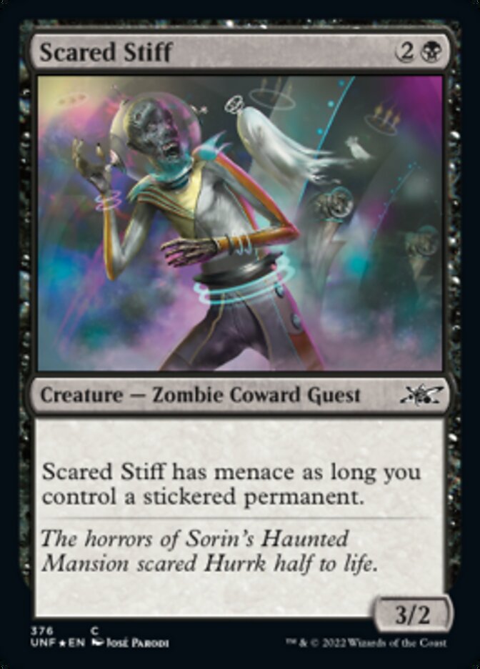 Scared Stiff (Galaxy Foil) [Unfinity] | Card Citadel