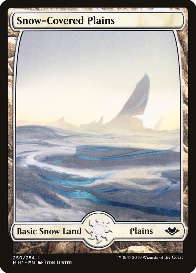 Snow-Covered Plains [Modern Horizons] | Card Citadel