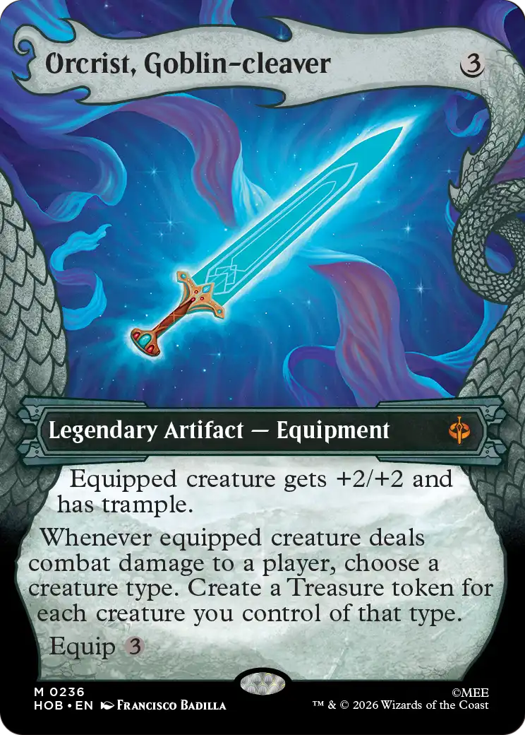 Orcrist, Goblin-cleaver (Showcase) [The Hobbit] | Card Citadel