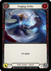 Surging Strike (Blue) [U-WTR109] (Welcome to Rathe Unlimited)  Unlimited Rainbow Foil | Card Citadel