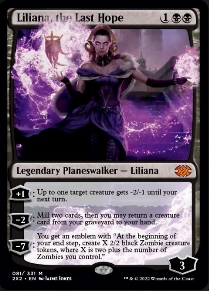 Liliana, the Last Hope [Double Masters 2022] | Card Citadel