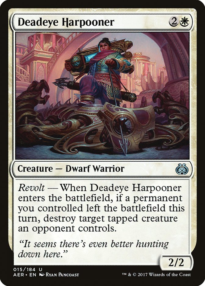 Deadeye Harpooner [Aether Revolt] | Card Citadel