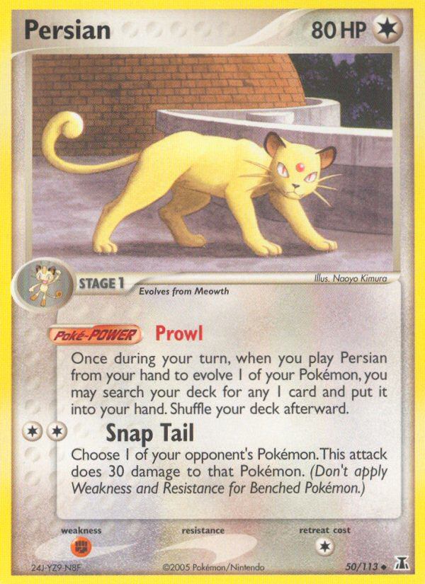 Persian (50/113) [EX: Delta Species] | Card Citadel