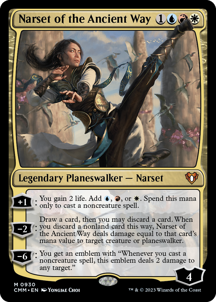 Narset of the Ancient Way [Commander Masters] | Card Citadel