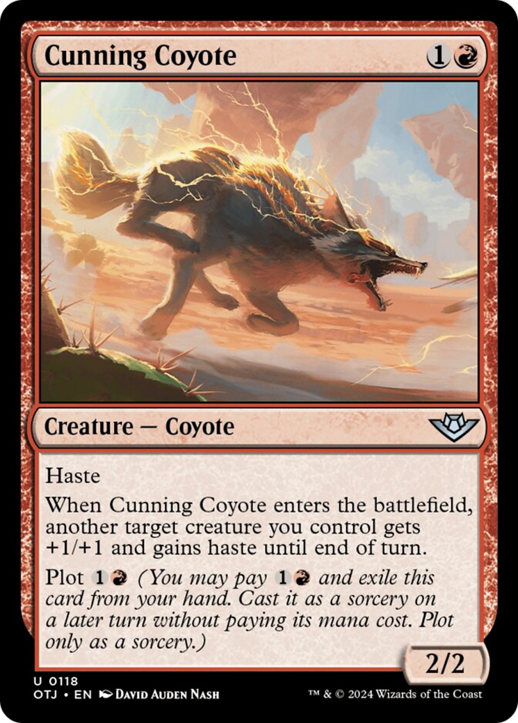 Cunning Coyote [Outlaws of Thunder Junction] | Card Citadel