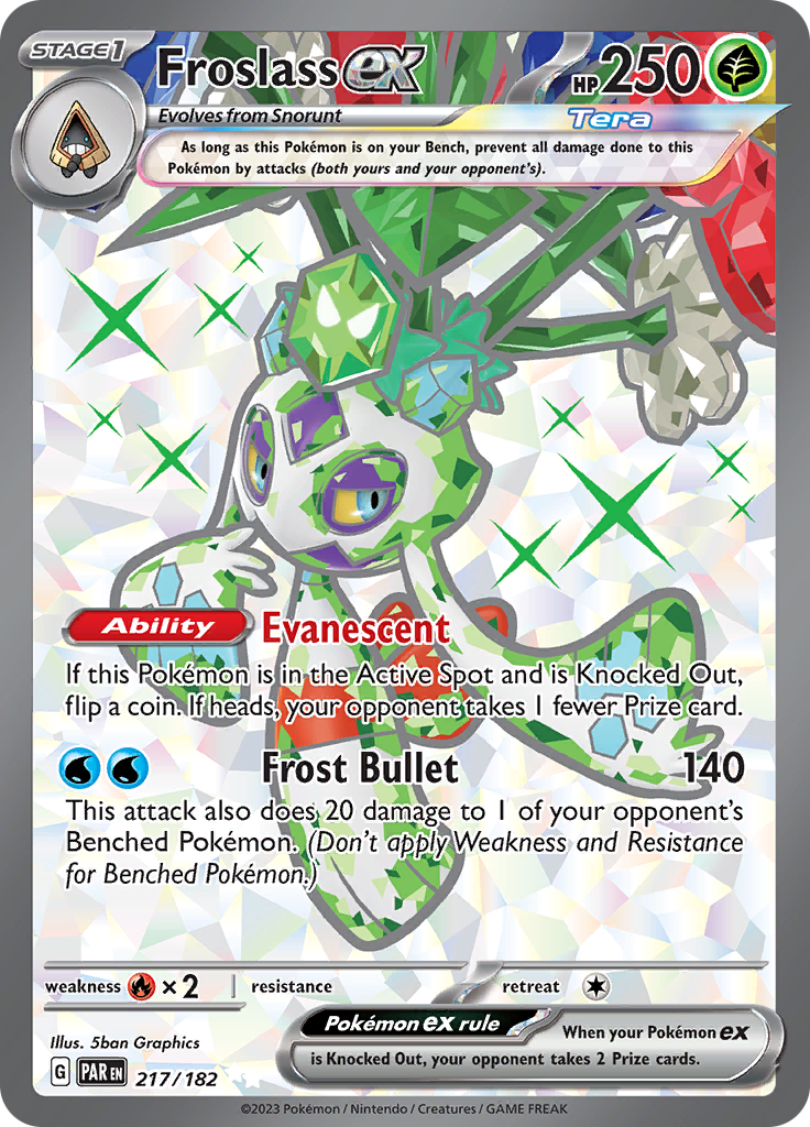 Froslass ex (217/182) [Scarlet & Violet: Paradox Rift] | Card Citadel