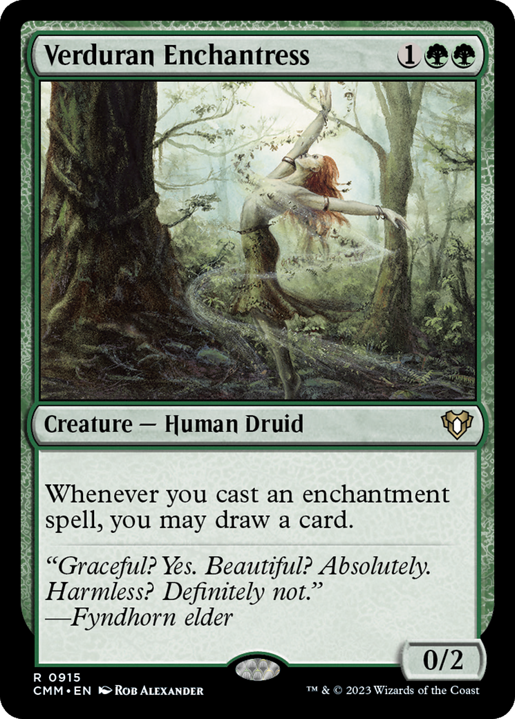 Verduran Enchantress [Commander Masters] | Card Citadel