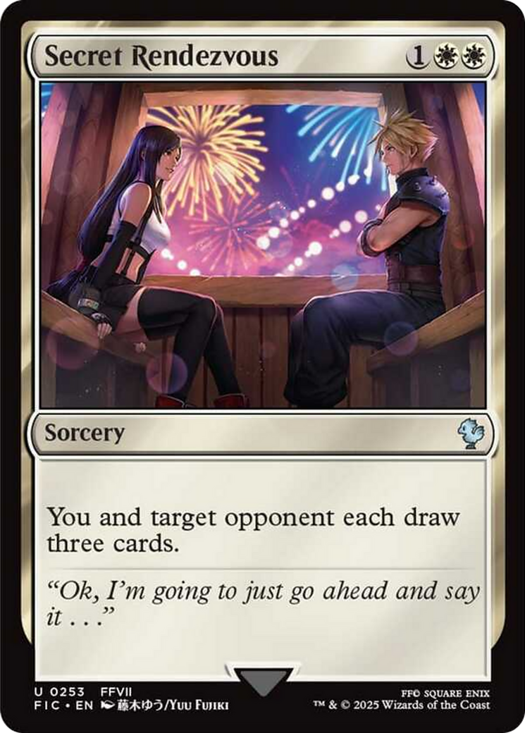 Secret Rendezvous (0253) [FINAL FANTASY Commander] | Card Citadel