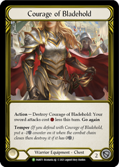 Courage of Bladehold (Golden) [FAB073] (Promo)  Cold Foil | Card Citadel