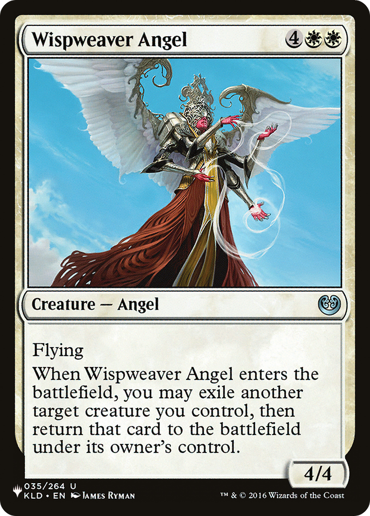 Wispweaver Angel [The List Reprints] | Card Citadel