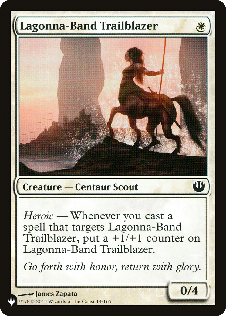 Lagonna-Band Trailblazer [The List Reprints] | Card Citadel