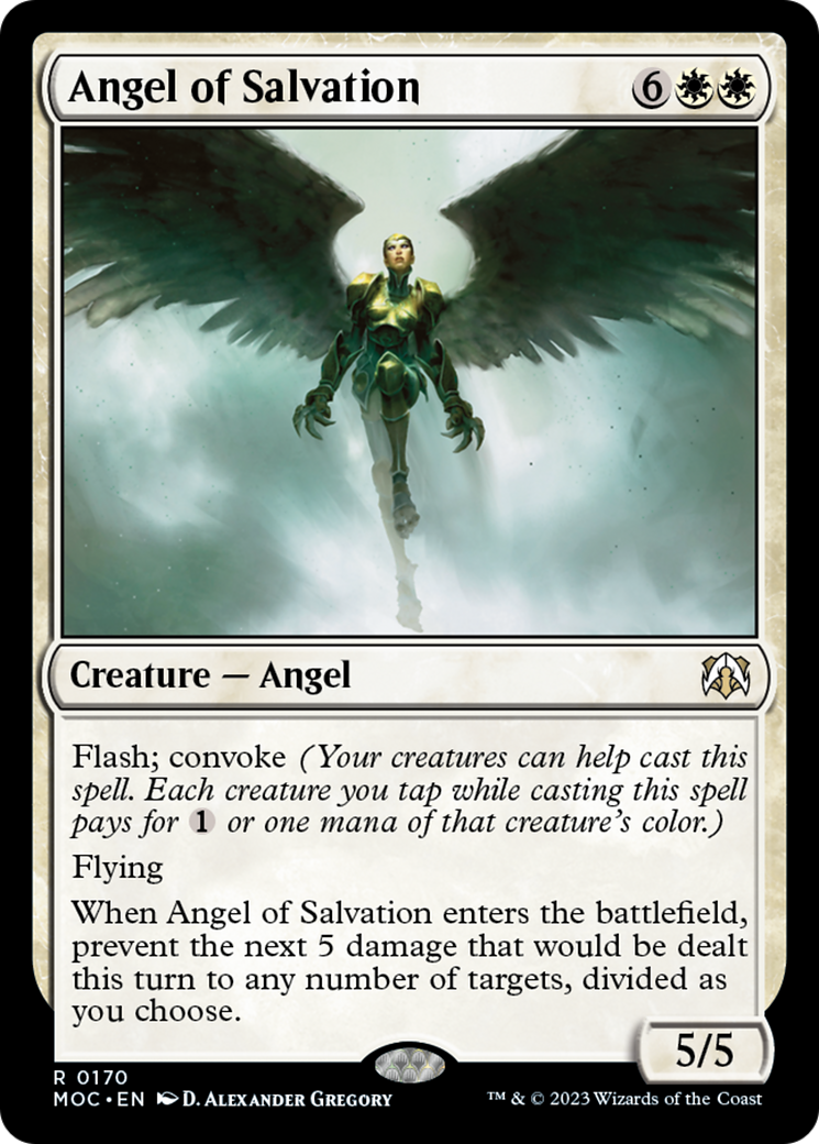 Angel of Salvation [March of the Machine Commander] | Card Citadel