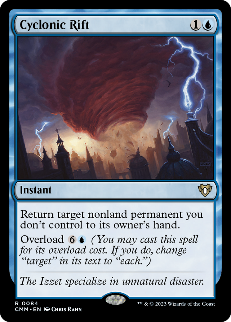 Cyclonic Rift [Commander Masters] | Card Citadel