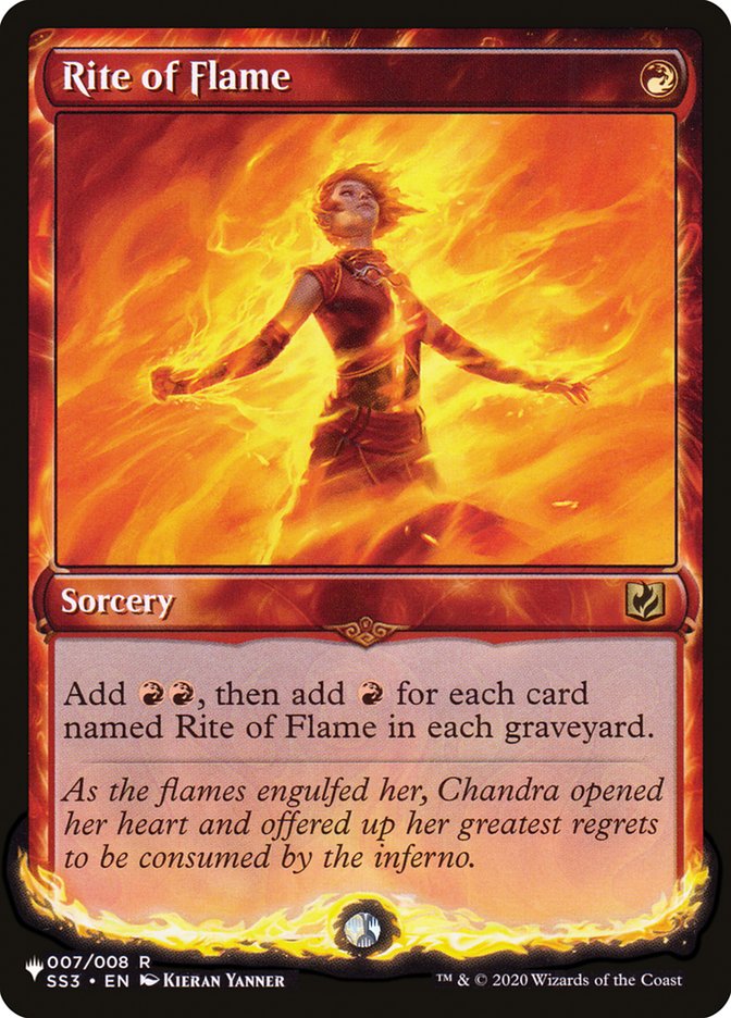 Rite of Flame [The List] | Card Citadel