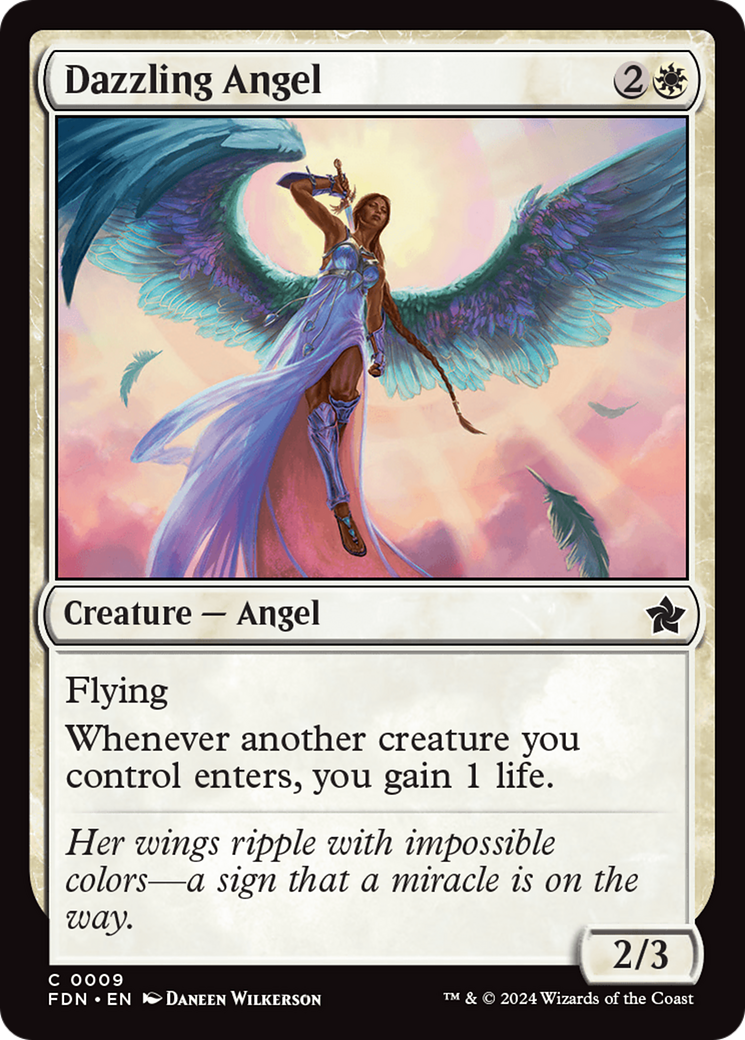 Dazzling Angel [Foundations] | Card Citadel