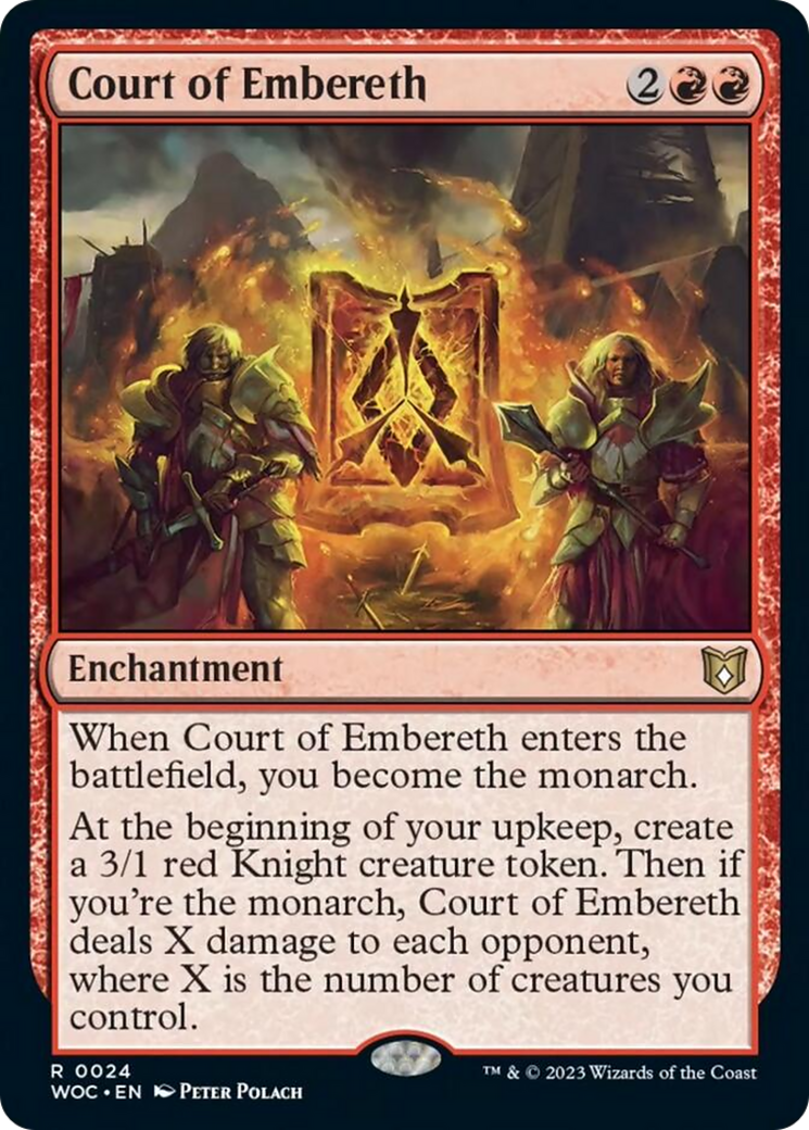 Court of Embereth [Wilds of Eldraine Commander] | Card Citadel