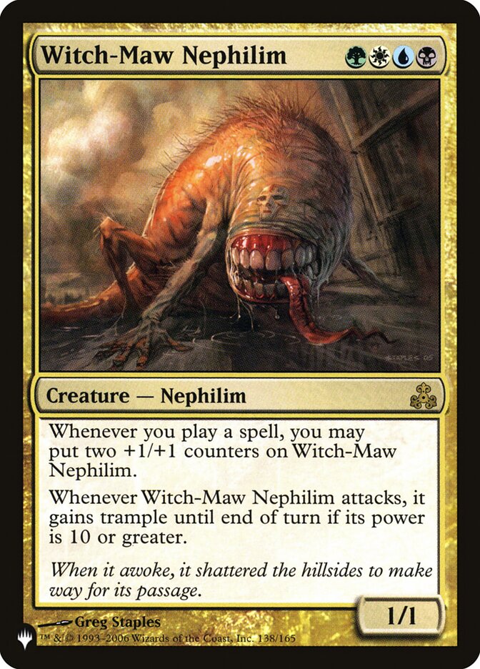 Witch-Maw Nephilim [The List] | Card Citadel