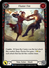 Fluster Fist (Red) [U-WTR086] (Welcome to Rathe Unlimited)  Unlimited Normal | Card Citadel