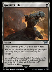 Gollum's Bite [The Lord of the Rings: Tales of Middle-Earth] | Card Citadel