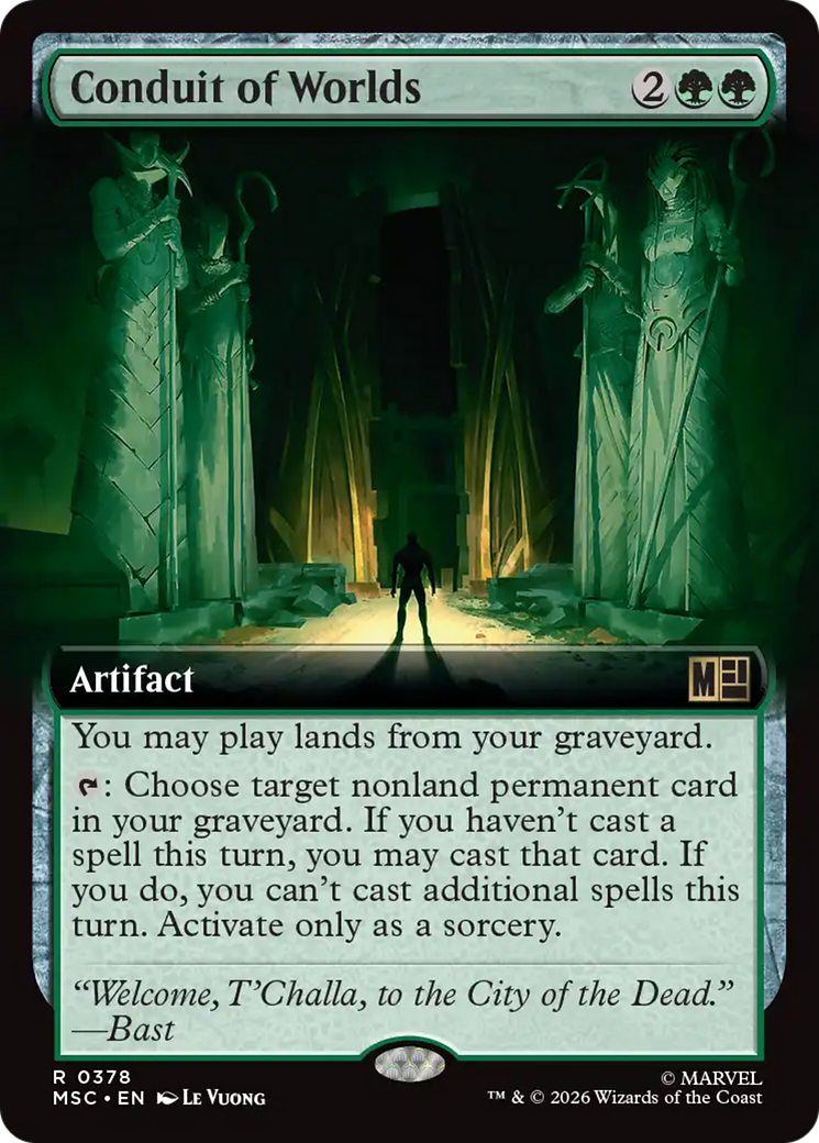 Conduit of Worlds (Extended Art) [Marvel Super Heroes Commander] | Card Citadel