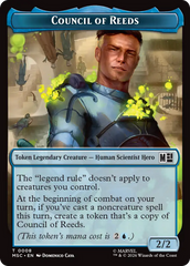 Council of Reeds (008) // Construct (014) Double-Sided Token [Marvel Super Heroes Commander Tokens] | Card Citadel