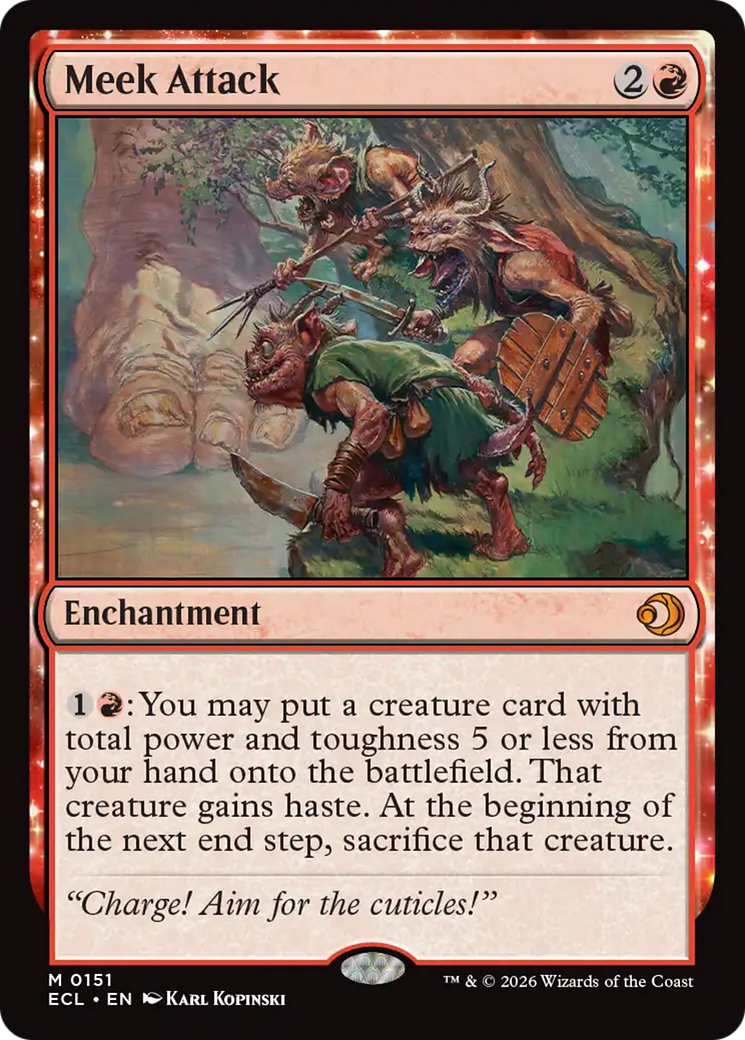 Meek Attack [Lorwyn Eclipsed] | Card Citadel