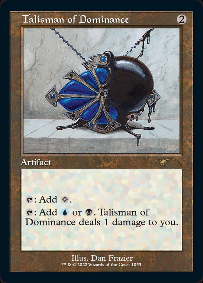 Talisman of Dominance (Foil Etched) [Secret Lair Drop Series] | Card Citadel