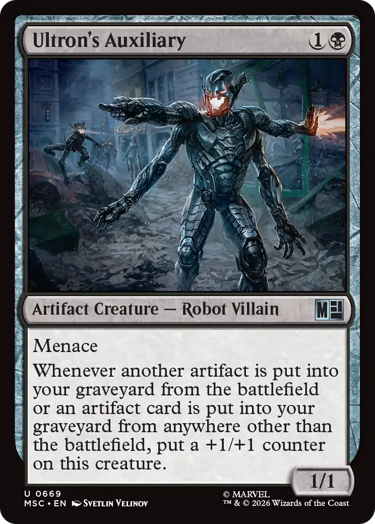Ultron's Auxiliary [Marvel Super Heroes Commander] | Card Citadel