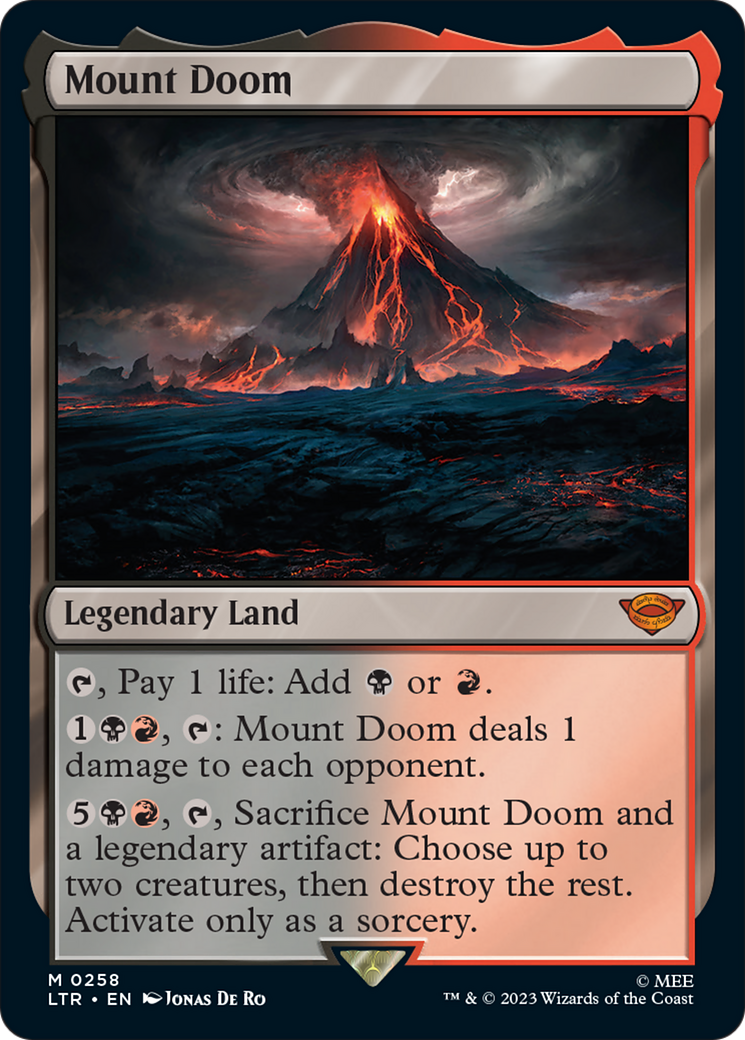 Mount Doom [The Lord of the Rings: Tales of Middle-Earth] | Card Citadel