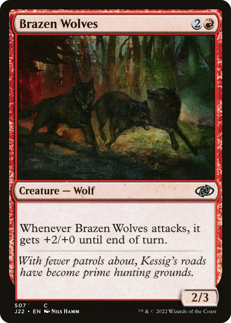 Brazen Wolves [Jumpstart 2022] | Card Citadel
