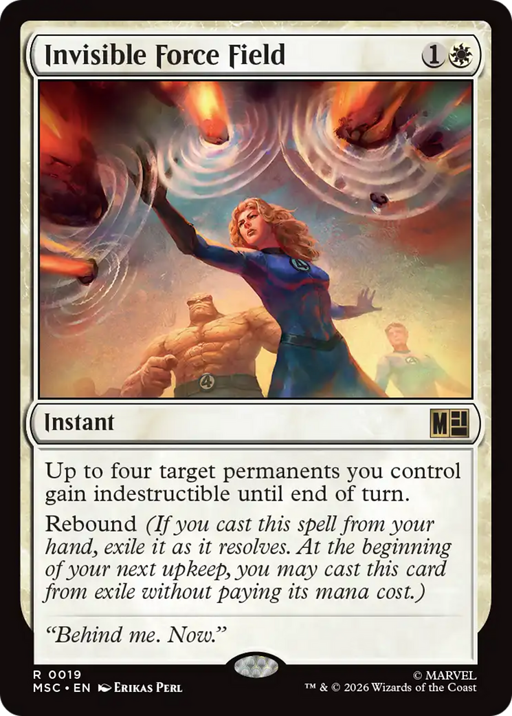 Invisible Force Field [Marvel Super Heroes Commander] | Card Citadel