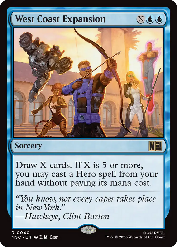 West Coast Expansion [Marvel Super Heroes Commander] | Card Citadel