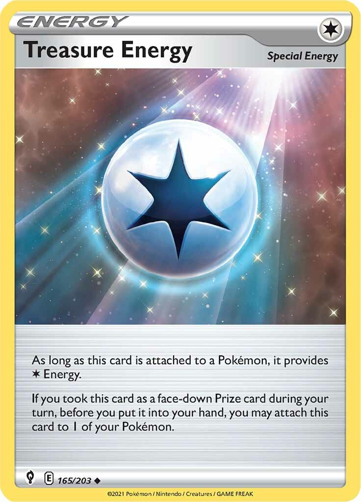 Treasure Energy (165/203) [Sword & Shield: Evolving Skies] | Card Citadel