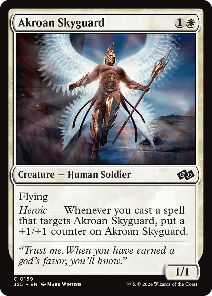 Akroan Skyguard [Foundations Jumpstart] | Card Citadel