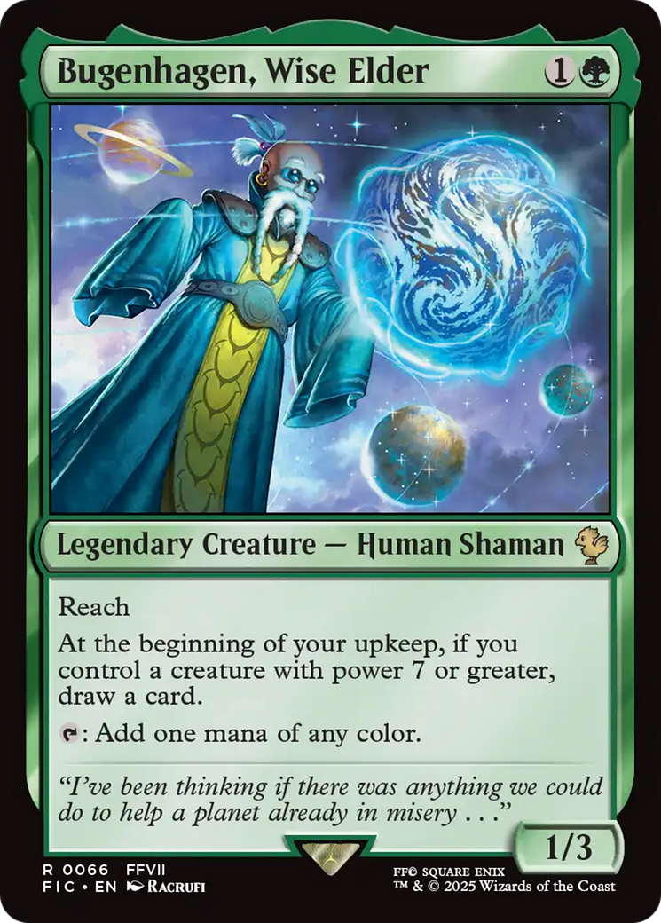 Bugenhagen, Wise Elder [FINAL FANTASY Commander] | Card Citadel