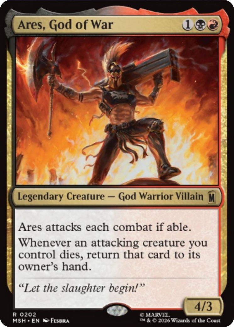 Ares, God of War [Marvel Super Heroes] | Card Citadel
