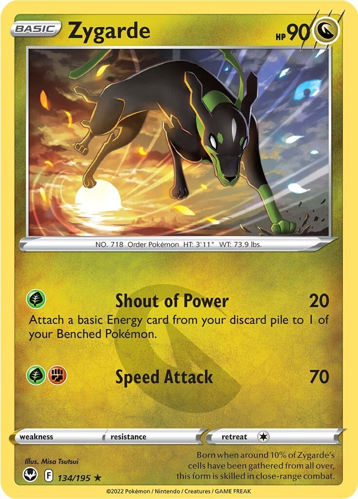 Zygarde (134/195) [Sword & Shield: Silver Tempest] | Card Citadel