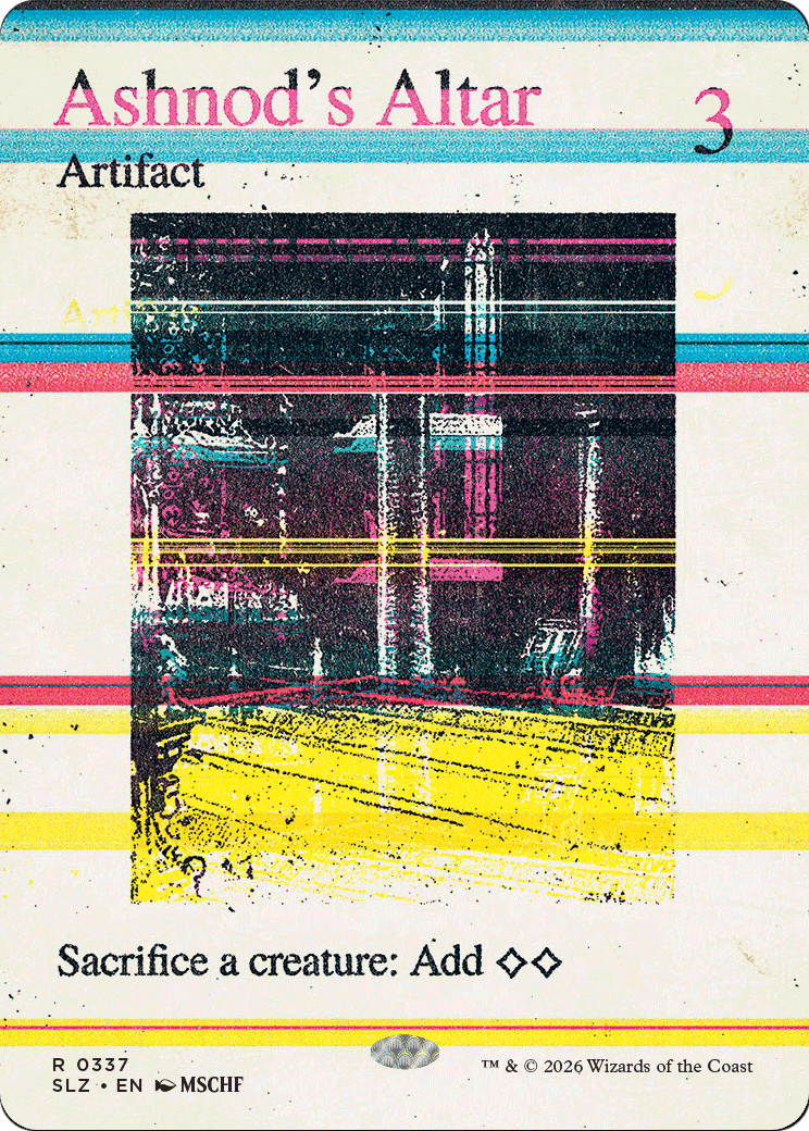 Ashnod's Altar (0337) [Secret Lair x MSCHF: The Zeta Set] | Card Citadel