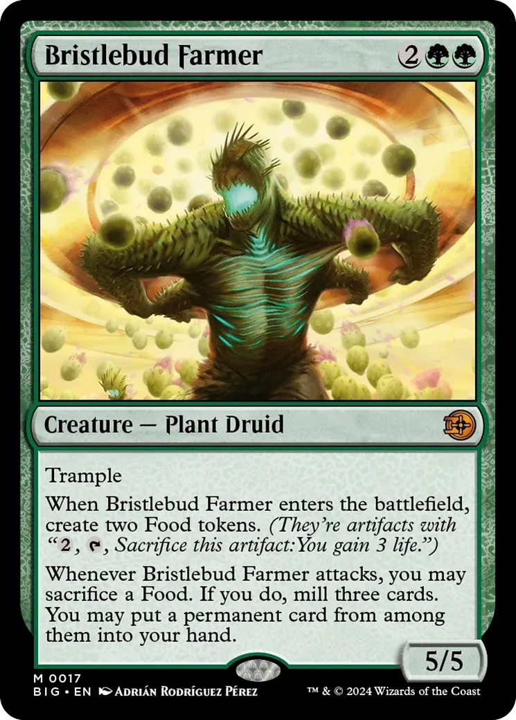 Bristlebud Farmer [Outlaws of Thunder Junction: The Big Score] | Card Citadel