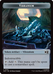 Ox // Vibranium Double-Sided Token [Marvel Super Heroes Commander Tokens] | Card Citadel