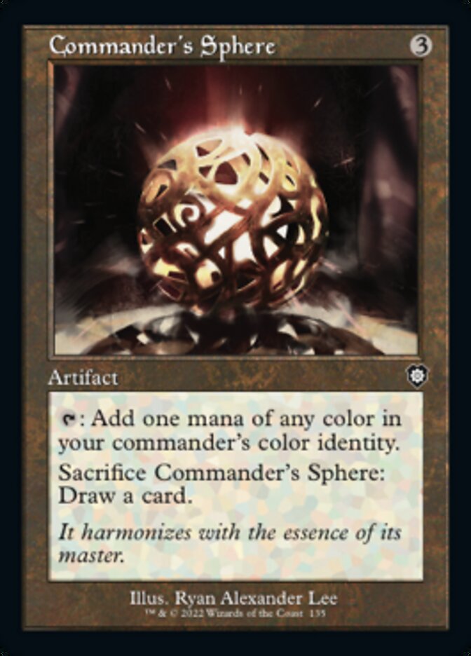Commander's Sphere (Retro) [The Brothers' War Commander] | Card Citadel