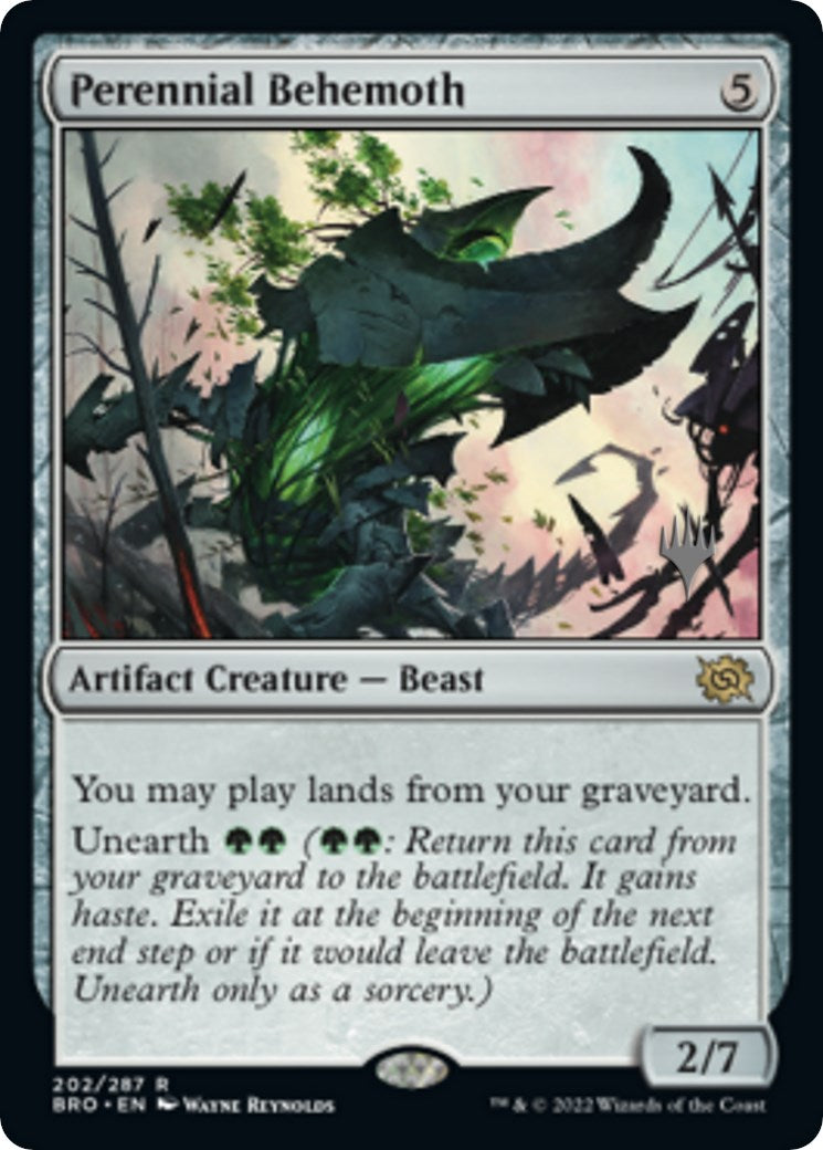 Perennial Behemoth (Promo Pack) [The Brothers' War Promos] | Card Citadel