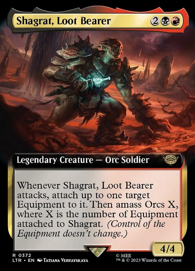 Shagrat, Loot Bearer (Extended Art) [The Lord of the Rings: Tales of Middle-Earth] | Card Citadel