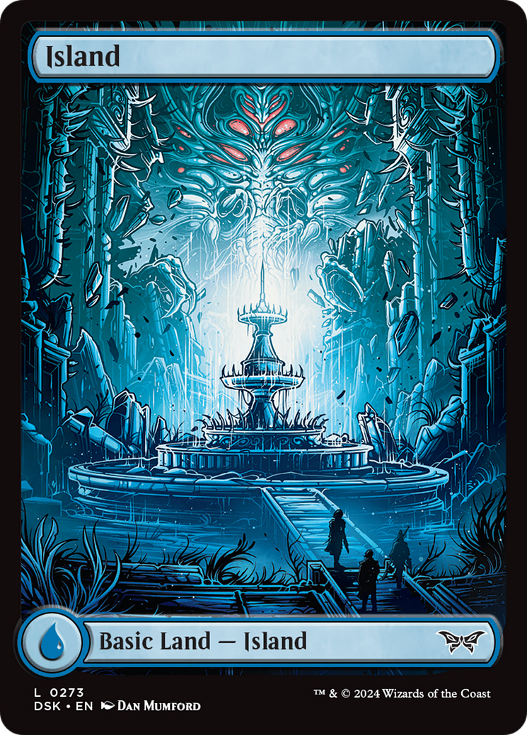 Island (273) - Full Art [Duskmourn: House of Horror] | Card Citadel