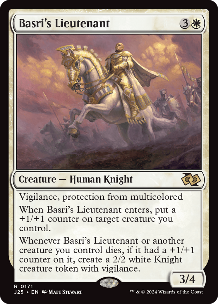 Basri's Lieutenant [Foundations Jumpstart] | Card Citadel