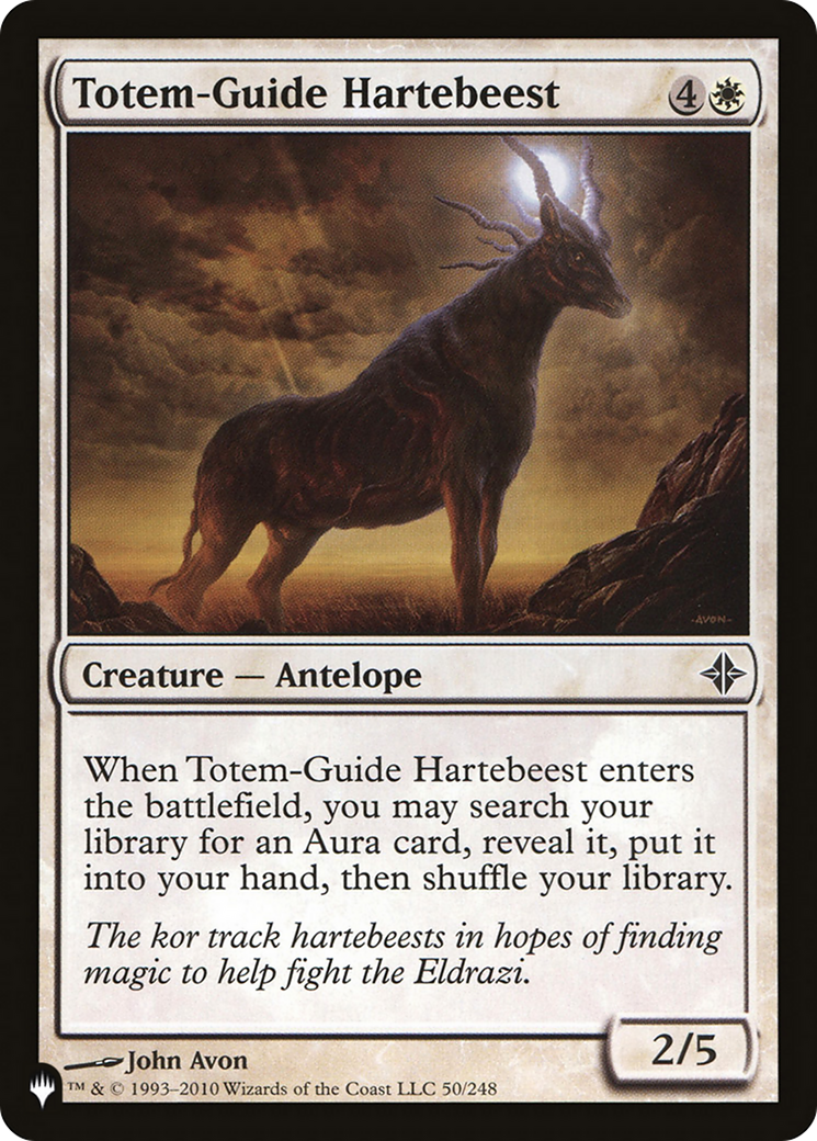 Totem-Guide Hartebeest [The List Reprints] | Card Citadel