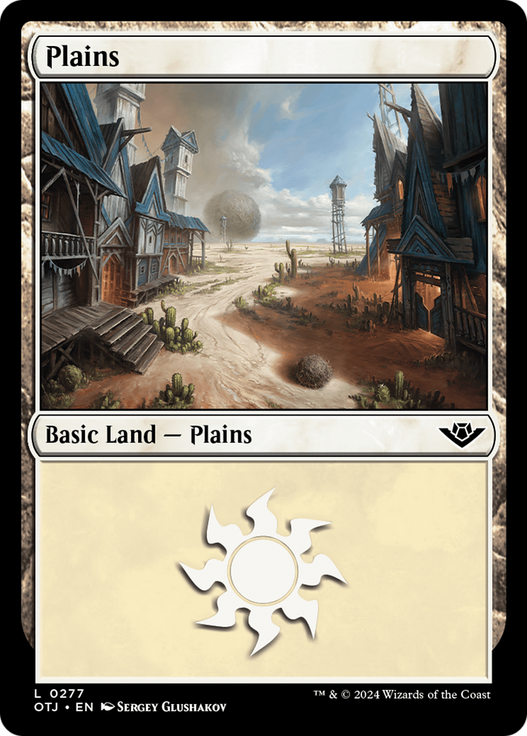 Plains (0277) [Outlaws of Thunder Junction] | Card Citadel